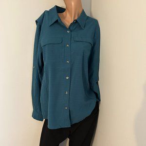 ExOfficio Women’s Outdoor Long Sleeve Button-Down Shirt